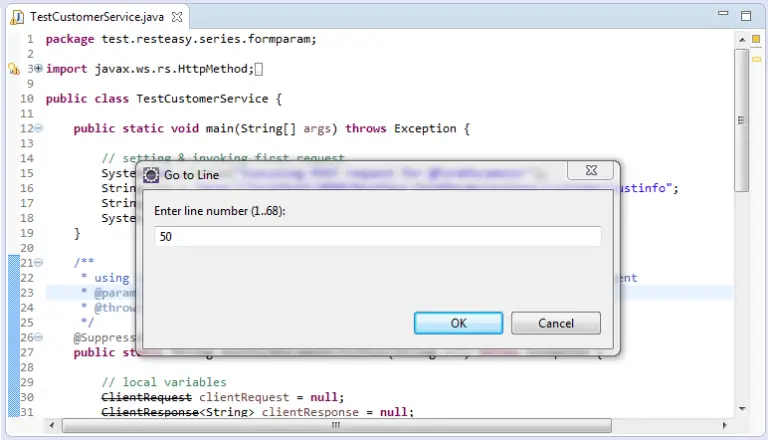 how-to-go-to-any-line-number-directly-in-eclipse-ide-benchresources-net