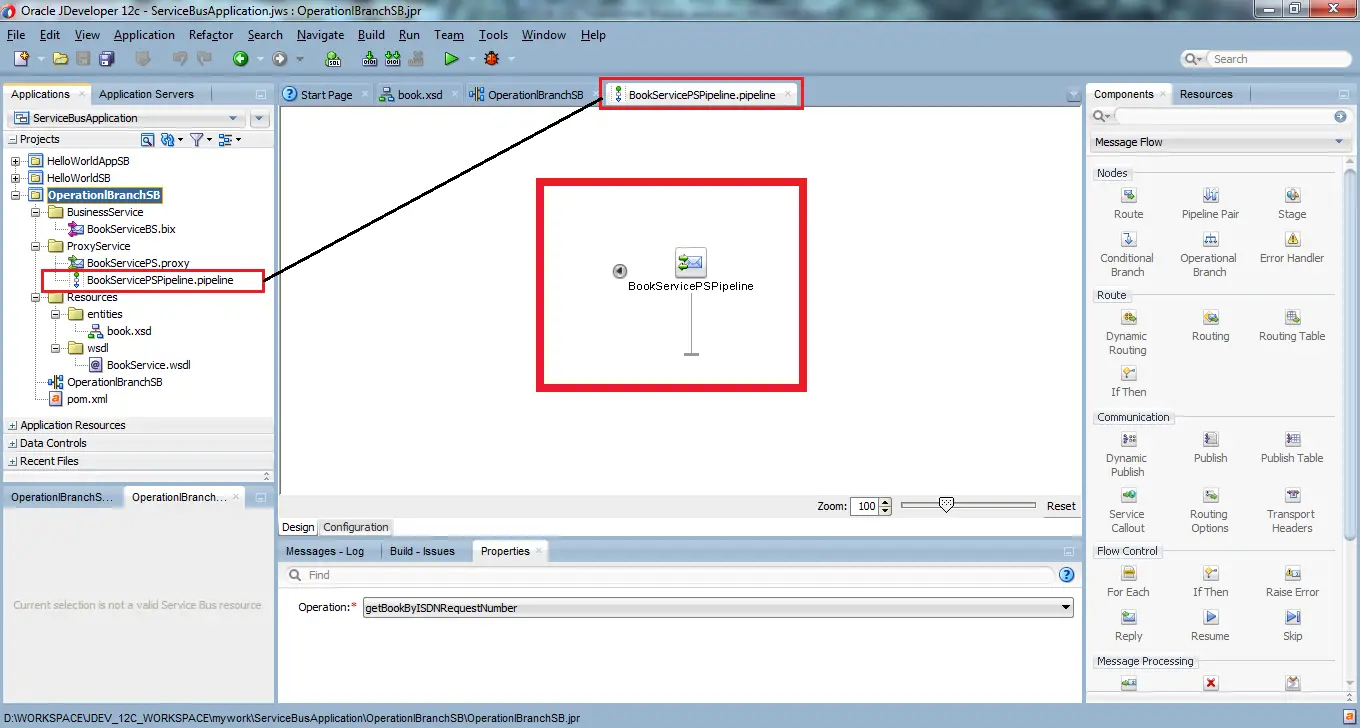 Oracle OSB 12c: Operational Branch example - BenchResources.Net