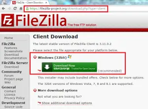 filezilla command line options